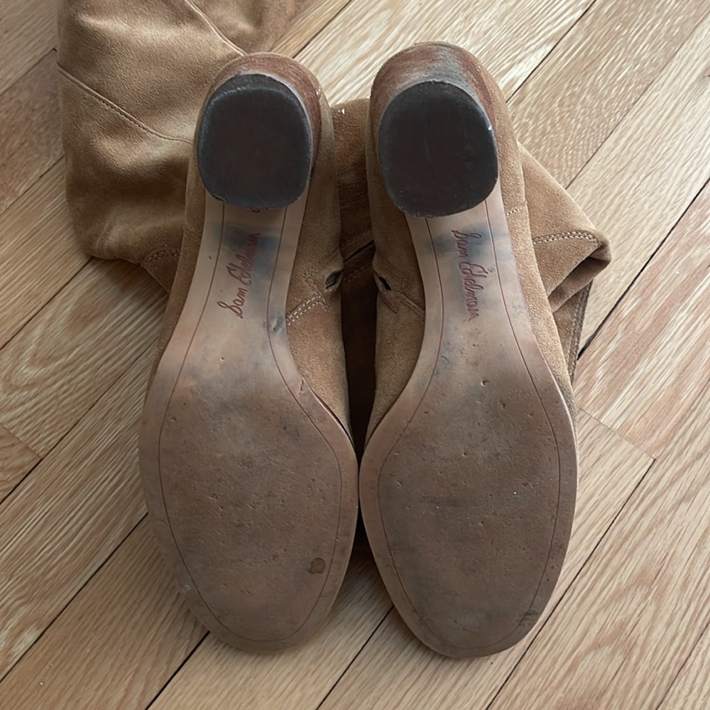 Sam Edelman Carmel Suede Boots - 8 - Picture 2 of 4